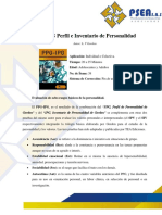 PPG-IPG: Perfil de personalidad y rasgos