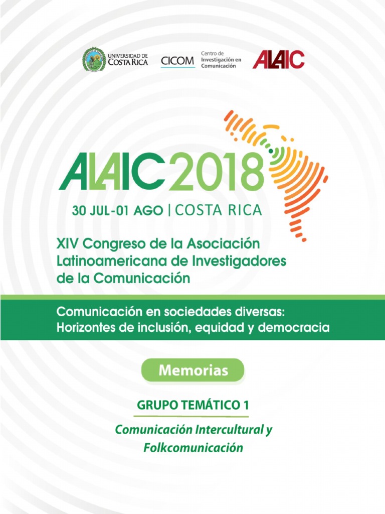 18 Anais Gt1 Alaic Pdf Science Ciencia E Tecnologia