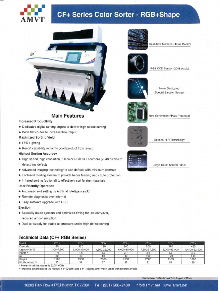 Color Sorter Brochure | PDF