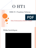 Etika Komunikasi Via Telp Ada Form