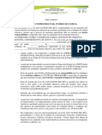 Acta de Compromiso Segundos Bachilleratos