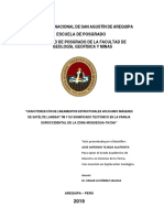 TSS USO IMAGENES SATELITALES LANDSAT P CARACTZR TECTONICA UPtealja PDF
