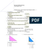 Latihan Soal TRIPEL PYTHAGORAS