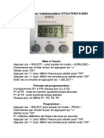 Programmateur Hebdomadaire OTAX PHD14-0001