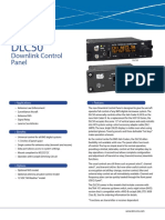 DLC50 Control Panel