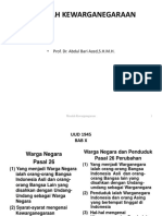 Asas Kewarganegaraan Dan Dwi Kewarganegaraan