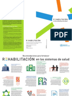 Rehabilitación en Los Sistemas de Salud