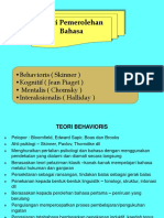 Teori Pemerolehan Bahasa