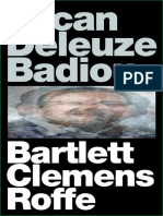 Bartlett - 2014 - Lacan Deleuze Badiou PDF