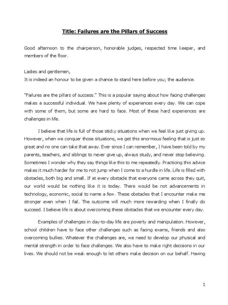 Speech On Failure , Failures of Kindness by George Saunders speech ...
