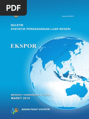 Buletin Statistik Perdagangan Luar Negeri Ekspor Menurut HS, Maret 