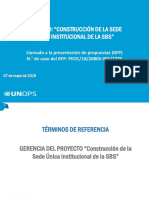 Presentacion - TDR SBS UNOPS 20180502 PDF
