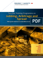 Training Programme On Jobbing, Arbitrage and Spread