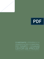 COHEN-LEVINAS o Instante Literário e A Significação Corporal Do Tempo