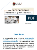 Diapos Almacenamiento - Indicadores de Almacenamiento PDF