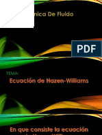 Presentacion Hazen Williams Grupo3