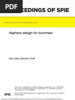 Asphere Design For Dummies