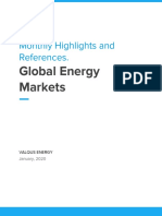 Monthly Highlights Global Energy Market January 2020