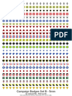 Campaign Badges - 5mm Set B PDF