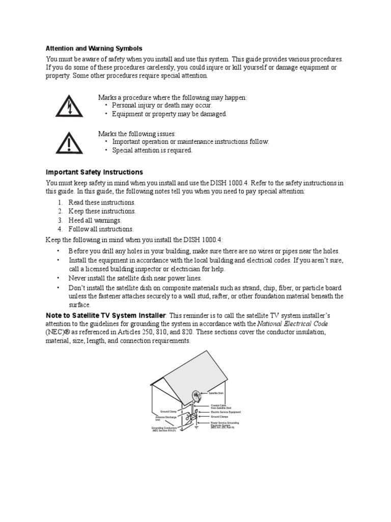 Eastern Arc Antenna Installation Instructions | PDF | Coaxial Cable ...