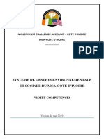 SGES Du Projet COMPETENCES (ESMS) Partie 1 PDF