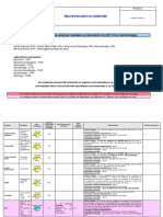 Analyses Réalisées Au Laboratoire