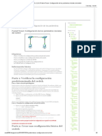 CCNA - 2.2.3.3 Packet Tracer - Configuración de Los Parámetros Iniciales Del Switch