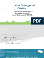 Divergensi Gauss 18