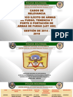 Cuadro Casos de Armas de Relevancia 2014 - 2018