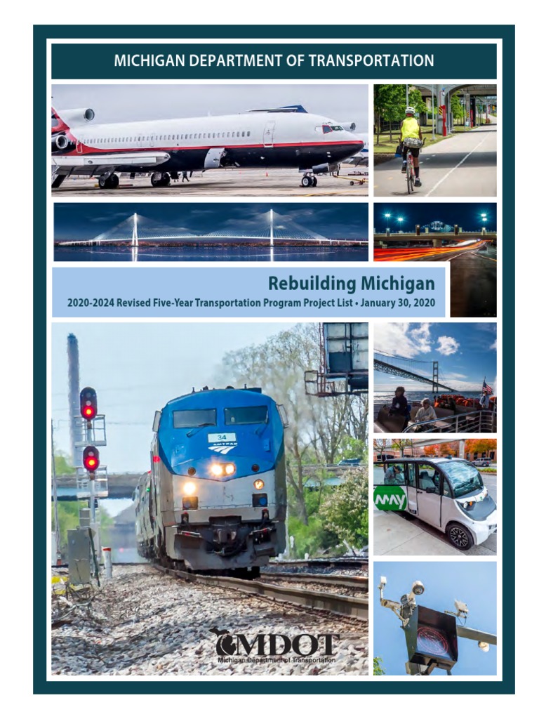 MDOT 2020-2024 Project Overview | PDF | Michigan | Streets And Roads