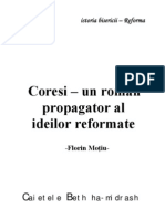 Coresi-Un Roman Propagator Al Ideilor Reformate