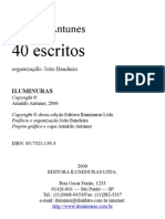 Arnaldo Antunes - 40 escritos