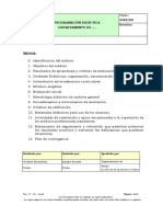 Plantilla para La Programación Didáctica de Un Modulo de FP