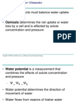 Water Potential Ap Bio 2012-2013