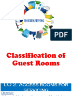 LO 2.5.3 Classification of Guest Rooms