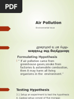 Air Pollution (Environmental Issue)