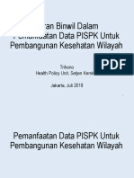 Pemanfaatan Data Dalam PISPK