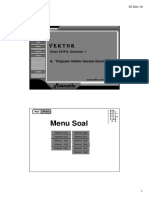 Lampiran Materi 7 Tinjauan Vektor Secara Geometris