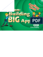 Coding Club Level 3 Python Building Big Apps PDF