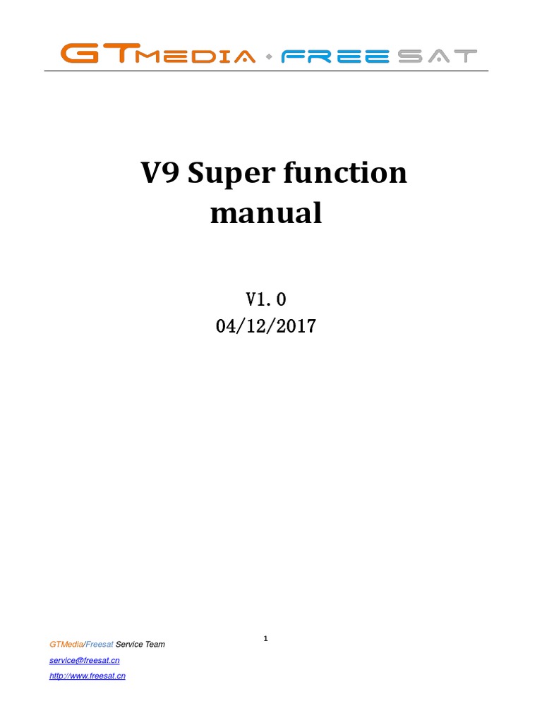 V9Super Function Manual PDF | PDF | File Transfer Protocol | Microsoft  Windows