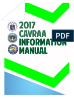 2017 Cavraa Manual of Information As of Jan 30 2017 5PM