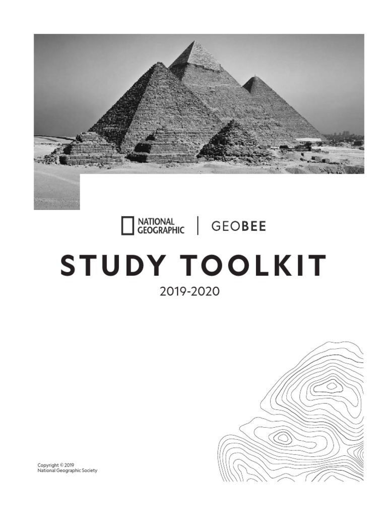 GeoBee Study Toolkit 20192020 PDF PDF Continent Sea