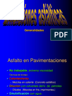 Neralidades de Las Emulsiones Asfalticas PDF