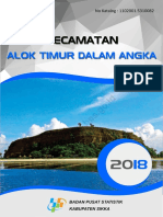 Kecamatan Alok Timur Dalam Angka 2018 PDF