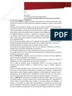 Caso basado en Valoración de la sensoriomotricidad