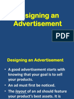 ICT - Designing An Advertisement