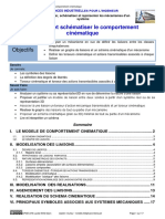 Cours DC3 - M2 - Modéliser Et Schématiser Le Comportement Cinématique PDF