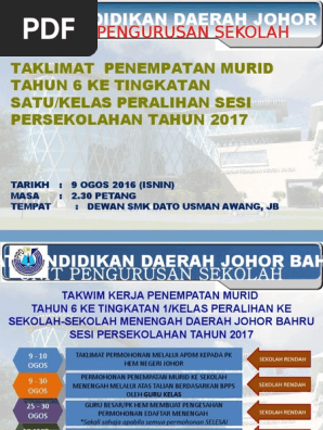 Taklimat Ting 1 Per 2017 Jb Pdf