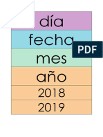 Calendario LSM