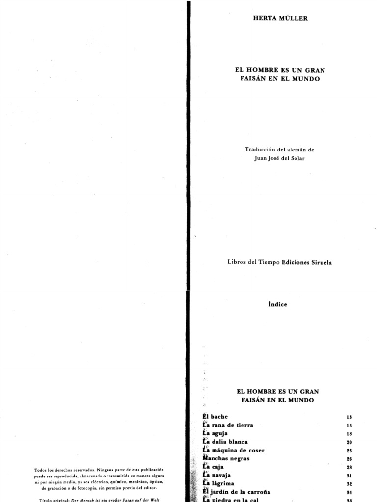 Herta Muller PDF | PDF | Naturaleza